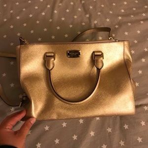 Michael Kors Authentic Leather Crossbody Purse